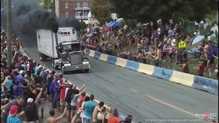 Semi Trucks Drag Racing ¦ Дальнобой наваливает
