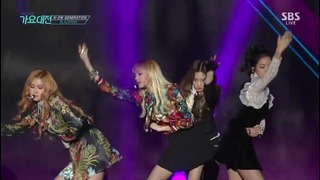 Blackpink – Whistle + Playing With Fire (SBS Gayo Daejun 2016)