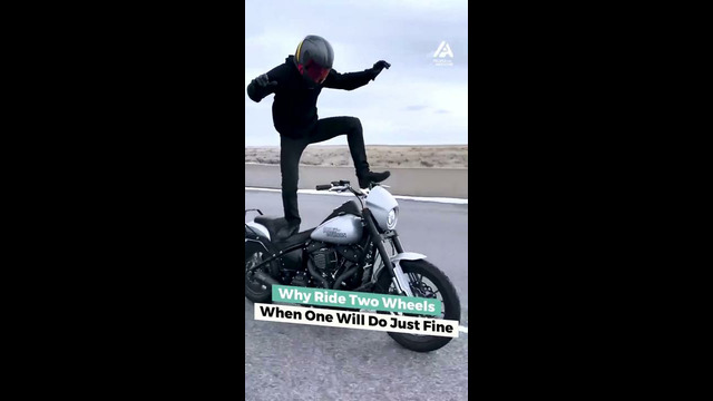 Stunt Rider Performs Tricks On Motorcycle | People Are Awesome #shorts