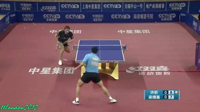 Xu Xin vs Liang Jingkun China Super League 2018 2019