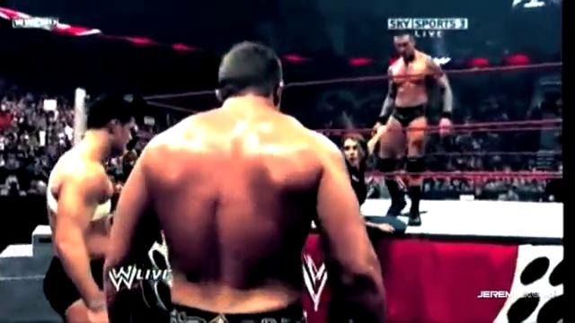 Randy Orton Destroys The Evolution – Часть 2