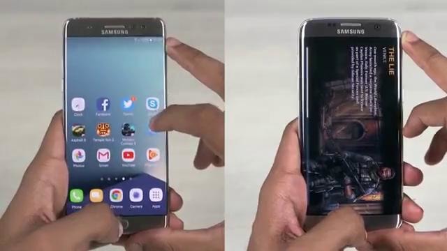 Galaxy Note 7 vs Galaxy S7 Edge Speedtest (Exynos )