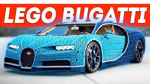 Bugatti из лего и новый koenigsegg! новости недели