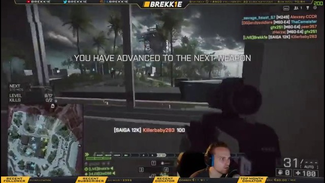 BF4 Twitch Round Highlight – The dream 33-0 Gunmaster