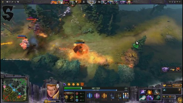 Dota 2 Fnatic.H4nn1 Invoker Gameplay Dota 2