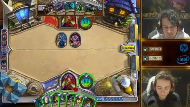 ESL Hearthstone Katowice 2015 – Inderen vs James (15.03.2015)