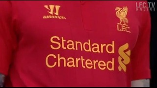 Liverpool FC new kit 2012-2013