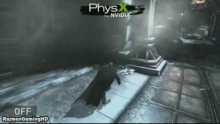 Batman: Arkham Origins – демонстрация PhysX