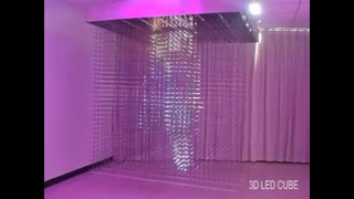 3D LED Hanging Cube (323232=32768 pixels)