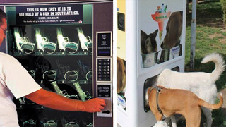 Торгуют всем: 60 самых странных торговых автоматов