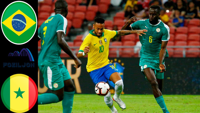 Бразилия – Сенегал | Товарищеские матчи 2019