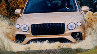 Bentley SUV Bentayga Off-Road Test Drive