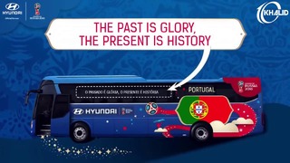 Официальные автобусные лозунги всех сборных на ЧМ-2018
