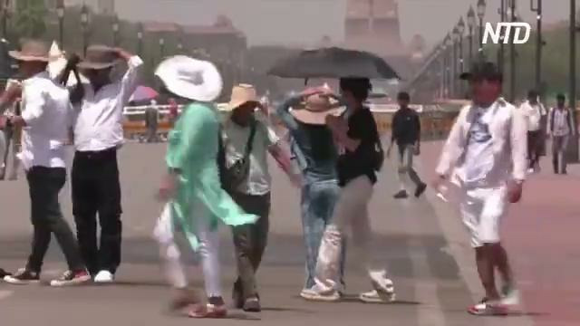 Столица Индии страдает от сильной жары