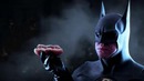 Batman по настоящему кушает Hotdog