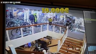 В Нидерландах из спортивного магазина утащили велосипеды на сумму €100 000