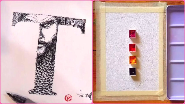 Amazing Art Skills Talented People 36! Creative Ideas That Are At Another Level! Satisfying Art Work