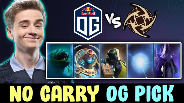 OG vs NIP — «NO CARRY» PICK guess who is mid