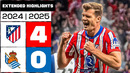 Cuando SØRLOTH hizo un póker | Atlético de Madrid 4-0 Real Sociedad 2024/25