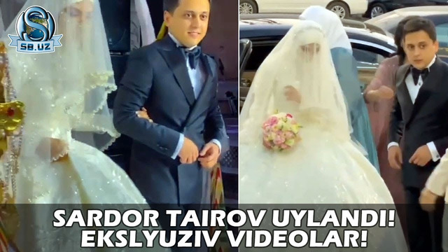 Сардор Таиров уйланди! Эксклюзив видеолар! | Sardor Tairov uylandi! Ekslyuziv videolar