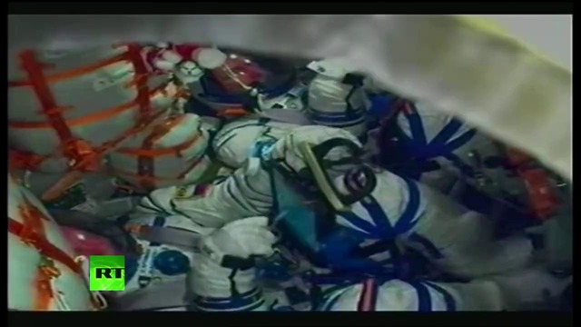 На Байконуре проходит запуск «Союза» с экипажем экспедиции МКС-5556