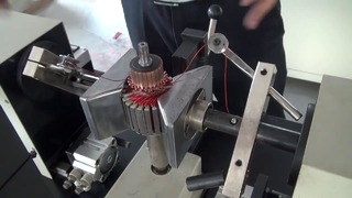 Полуавтоматическая намотка ЯКОРЯ (ротора) электродвигателя