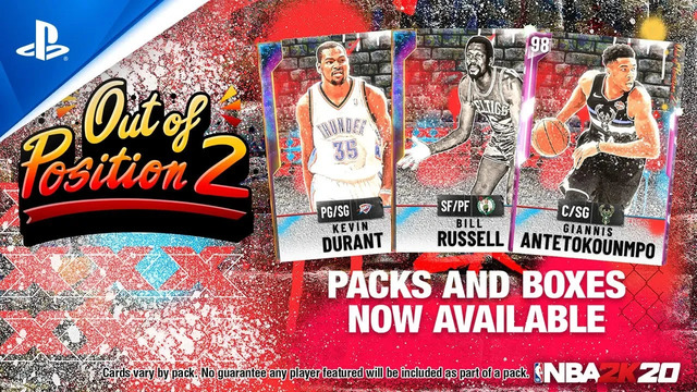 NBA 2K20 | MyTEAM: Out of Position 2 Pack | PS4
