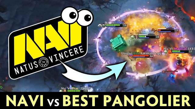 NaVi vs BEST Pangolier — WTF GG on ESL EU online Major