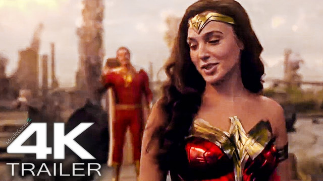 SHAZAM 2 «Wonder Woman» Trailer (2023) New Footage | 4K