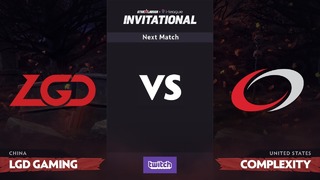 SL i-League Invitational S4 – LGD Gaming vs compLexity (Game 1, Group A)