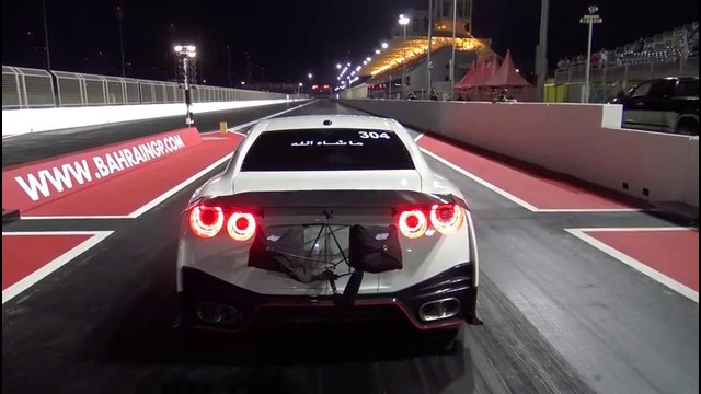В Бахрейне построили быстрейший дрэговый Nissan GT-R