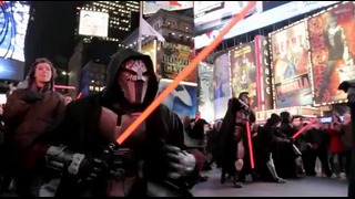 Jedi vs. Sith – На Times Square, NY