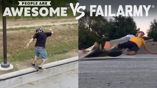 Wins Vs. Fails | People Are Awesome Vs. FailArmy
