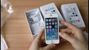 Китайский iPhone 5S GOLD WHITE Посылка из Китая