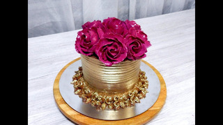 ЗОЛОТОЙ ТОРТ для САМЫХ ДОРОГИХ от SWEET BEAUTY СЛАДКАЯ КРАСОТА, Gold Cake Decoration