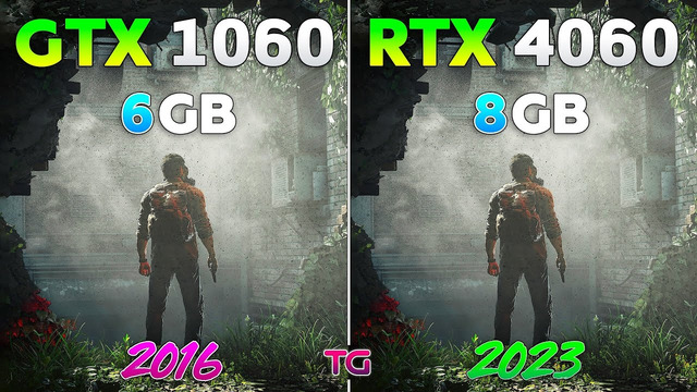 GTX 1060 vs RTX 4060 – 7 Years Difference