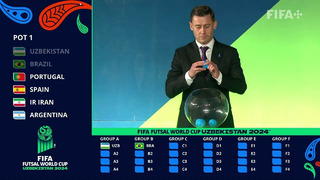 Жеребьевка Чемпионата мира по футзалу в Узбекистане 2024