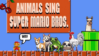 Mario theme but it sounds like animals