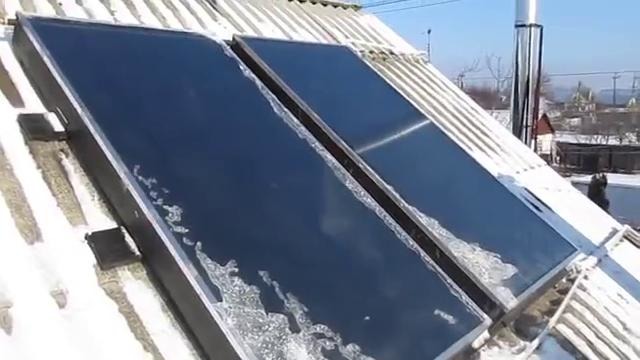Как работают солнечные коллекторы зимой