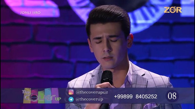 Участник под номером 08 – Шахзод Муродов (эфир 2)
