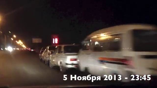 Очередь на бензин в Ташкенте