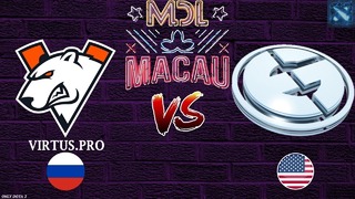 Evil Geniuses vs Virtus.pro, MDL Macau 2019, bo1, 20.02.2019 [Jam & Lost]