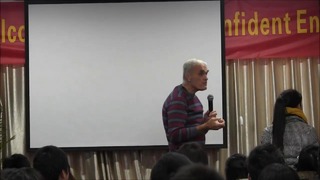 Blaine Ray teaching an advanced English class in China 1