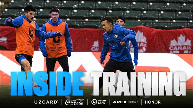 INSIDE TRAINING | Milliy jamoa Kanada bilan oʻynaydi