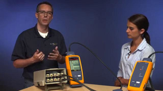DSX 5000 CableAnalyzer™ – Running a Test By Fluke Networks