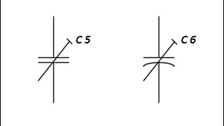 24 Усл. обознач. конденсаторов переменной ёмкости