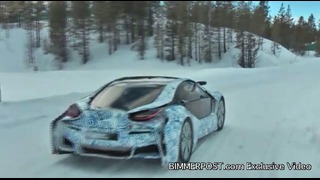 Гибридный спорткар BMW попал на видео