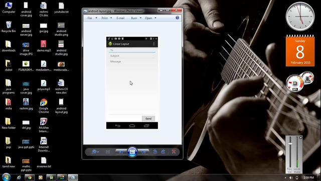 Android Studio Tutorial – 05 – Working with Linear Layout