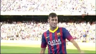 FC Barcelona. Neymar at Camp Nou