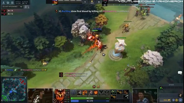 Dota 2 Топ Моменты из недавних Стримов – Часть 8 – Студанал Nexus Merving